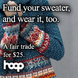 Fund Your Sweater and wear it too
